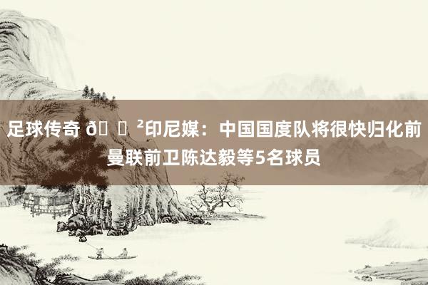 足球传奇 😲印尼媒：中国国度队将很快归化前曼联前卫陈达毅等5名球员