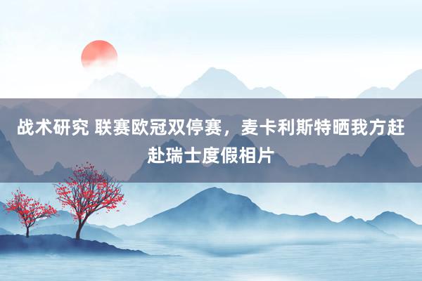 战术研究 联赛欧冠双停赛，麦卡利斯特晒我方赶赴瑞士度假相片